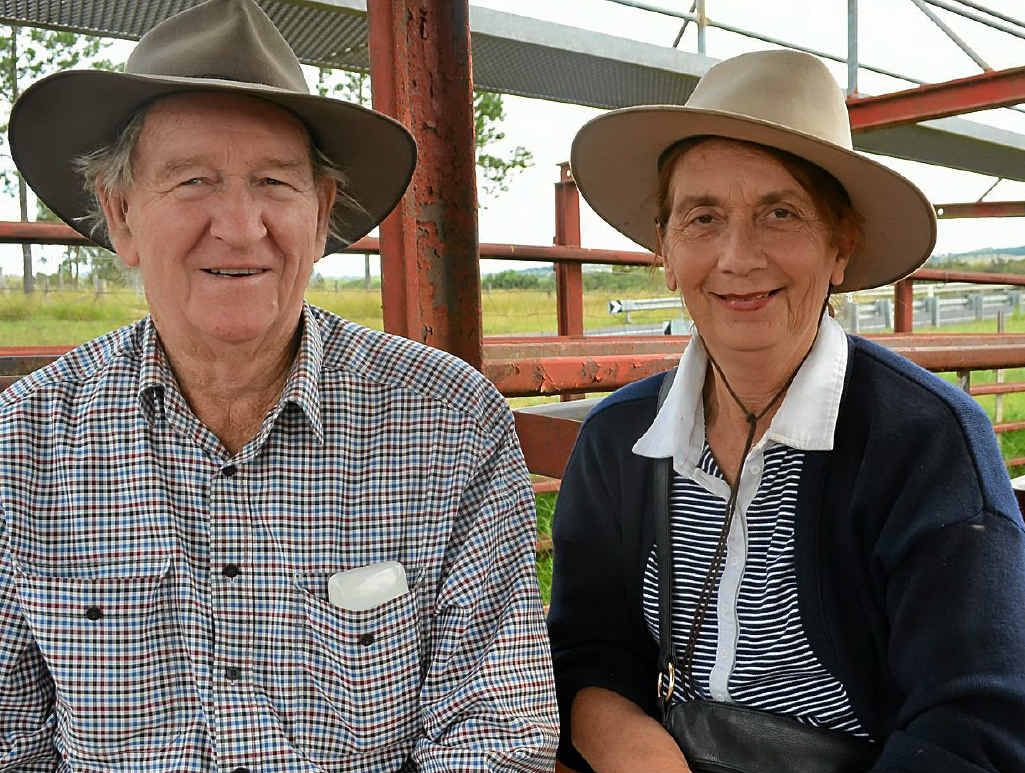 FEED TO GO: A good season had Alan and Grace Murray from Back Plains buying at the annual santa sale. FEED TO GO: A good season had Alan and Grace Murray from Back Plains buying at the annual santa sale.